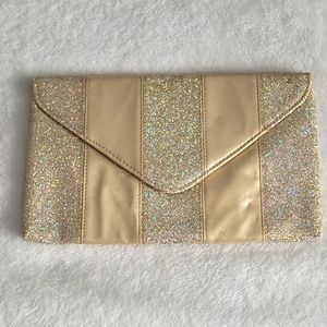 Gold Sparkle Clutch